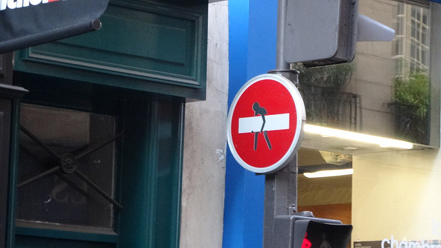 パリの標識